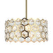 13 Inch Modern Golden 3-Light Island Pendant Lighting for Living Room - Sweatfully