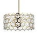 13 Inch Modern Golden 3-Light Island Pendant Lighting for Living Room - Sweatfully