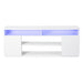 Modern 68 Inch TV Stand Media Console with LED Lights for Living Room - Sweatfully