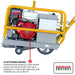 10" Early Entry Green Concrete Saw with 13 HP Honda GX390 Engine - Sweatfully