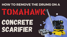 4” Concrete Scarifier Drum Cage Blades - Sweatfully