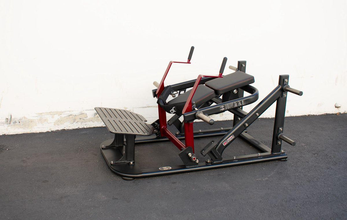 Pro Strength Hip Thruster - Muscle D Fitness - Plate Loaded Glute Drive - Sweatfully