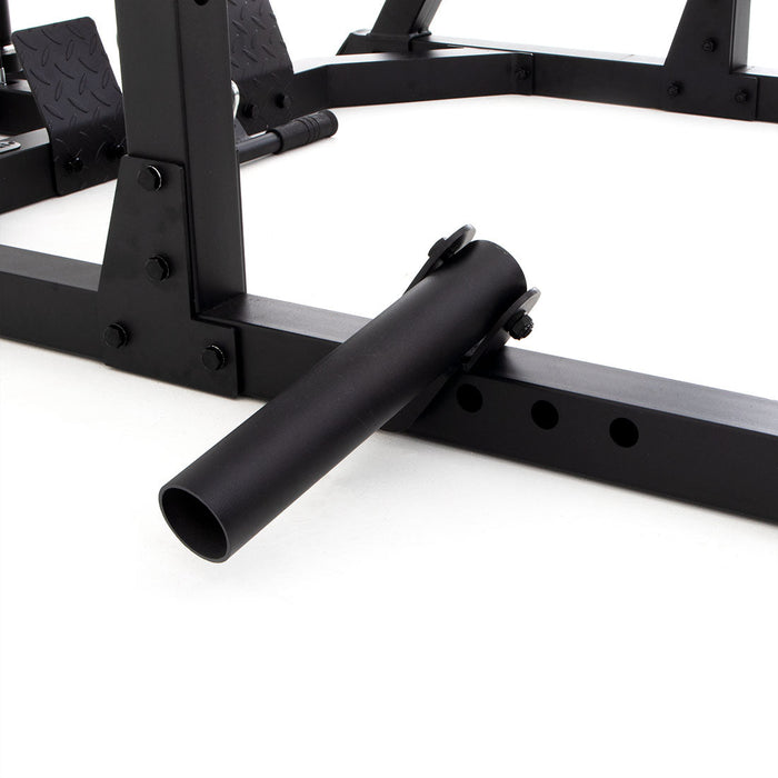 Half Power Rack With Cable Machine Lateral Pull Down / Rower - Sweatfully