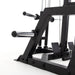 Half Power Rack With Cable Machine Lateral Pull Down / Rower - Sweatfully