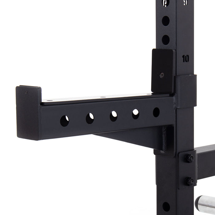 Half Power Rack With Cable Machine Lateral Pull Down / Rower - Sweatfully