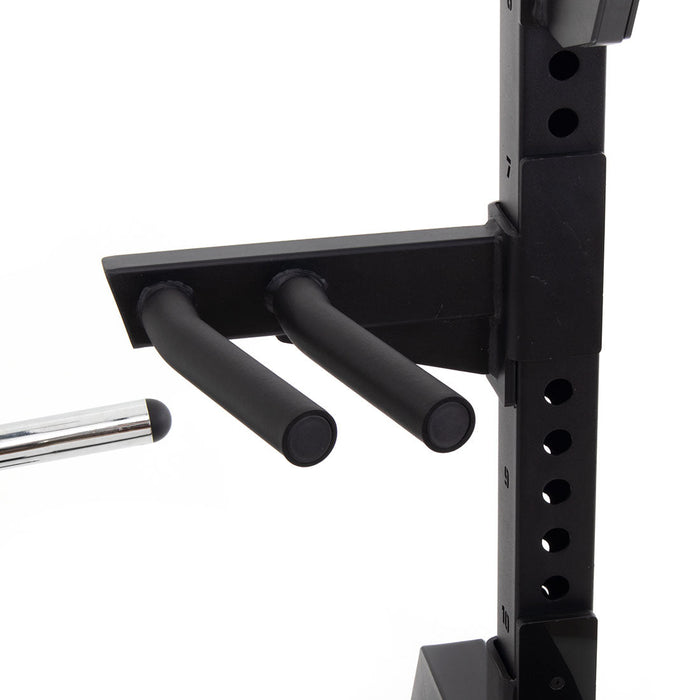 Half Power Rack With Cable Machine Lateral Pull Down / Rower - Sweatfully