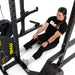 Half Power Rack With Cable Machine Lateral Pull Down / Rower - Sweatfully