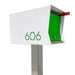 The Original Retrobox in ARCTIC WHITE - Modern Mailbox - Sweatfully