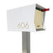 The Original Retrobox in ARCTIC WHITE - Modern Mailbox - Sweatfully