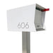 The Original Retrobox in ARCTIC WHITE - Modern Mailbox - Sweatfully