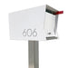 The Original Retrobox in ARCTIC WHITE - Modern Mailbox - Sweatfully
