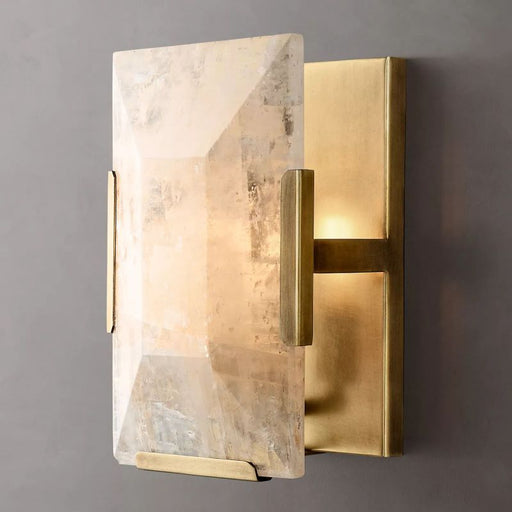 Harson Calcite Wall Lamp (short) - Sweatfully