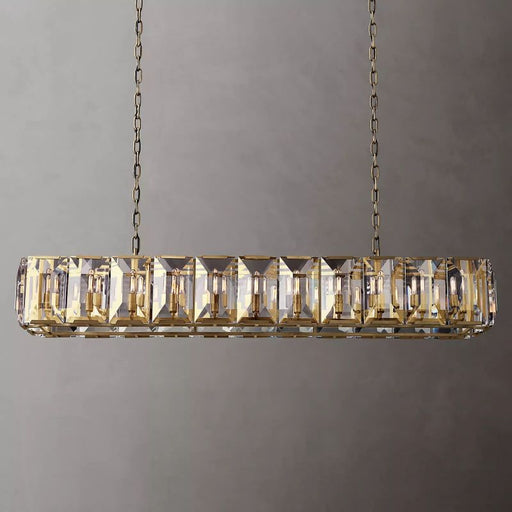 Luxury Rectangular Chandelier - Sweatfully