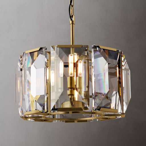 Glass Round Chandelier - Sweatfully