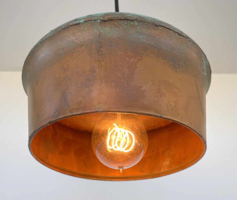 HANDCRAFTED Copper Pendant Light Fixture - Sweatfully