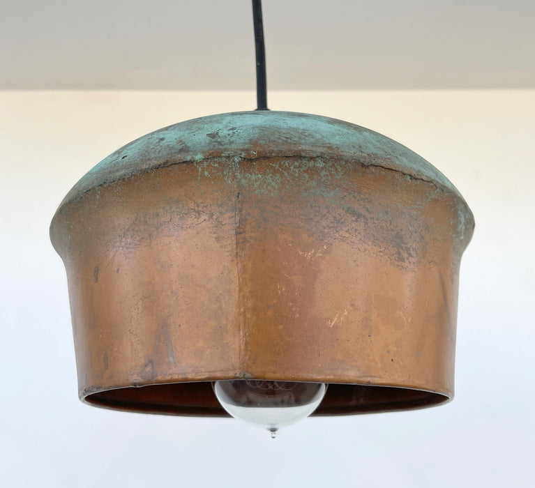 HANDCRAFTED Copper Pendant Light Fixture - Sweatfully