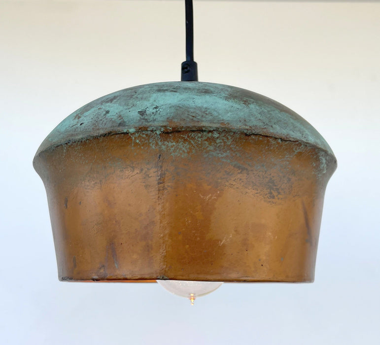 HANDCRAFTED Copper Pendant Light Fixture - Sweatfully