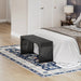 Hausvita 35" Solid Wood Pine Wooden Bench - Sweatfully