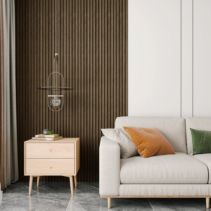 Hausvita 48 x 6 inch WPC Slat Wall Panel (16 Pack) - Sweatfully