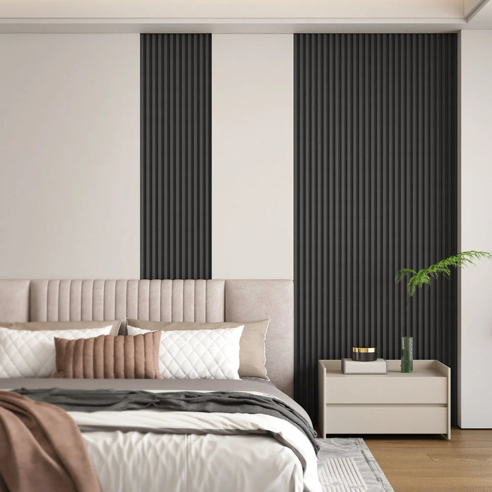 Hausvita 48 x 6 inch WPC Slat Wall Panel (16 Pack) - Sweatfully