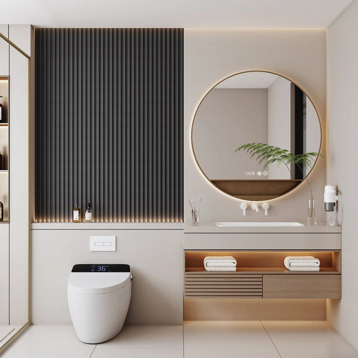 Hausvita 48 x 6 inch WPC Slat Wall Panel (16 Pack) - Sweatfully