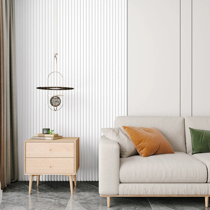 Hausvita 48 x 6 inch WPC Slat Wall Panel (16 Pack) - Sweatfully