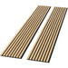 Hausvita Acoustic Solid Wood Slat Wall Panels ( 2 Panels Per Box ) - Sweatfully