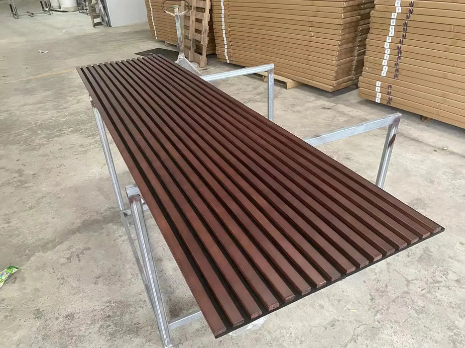 Hausvita Acoustic Solid Wood Slat Wall Panels ( 2 Panels Per Box ) -Wholesale - Sweatfully