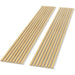 Hausvita Acoustic Solid Wood Slat Wall Panels ( 2 Panels Per Box ) -Wholesale - Sweatfully