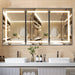 Hausvita Framed Recessed LED Light Bathroom Medicine Cabinet -Lager - Sweatfully