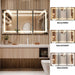 Hausvita Framed Recessed LED Light Bathroom Medicine Cabinet -Lager - Sweatfully