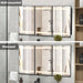Hausvita Framed Recessed LED Light Bathroom Medicine Cabinet -Lager - Sweatfully
