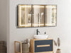 Hausvita Framed Recessed LED Light Bathroom Medicine Cabinet -Lager - Sweatfully
