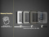Hausvita Framed Recessed LED Light Bathroom Medicine Cabinet -Lager - Sweatfully