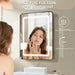 Hausvita Framed Recessed LED Light Bathroom Medicine Cabinet -small - Sweatfully