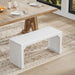 Hausvita HiKingQueens 35" Dining Bench, Indoor Wood Bench for Entryway,Living Room,Kitchen and Bedroom (Nature, Long Bench) - Sweatfully