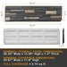 Hausvita Faux Stone Wall Siding Panel, PU Stone Veneer Exterior, 46.46" x 13" - Sweatfully