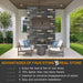 Hausvita Faux Stone Wall Siding Panel, PU Stone Veneer Exterior, 46.46" x 13" - Sweatfully