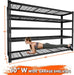 Hausvita Storage Shelves Heavy Duty, 48" L x 18" W x 72" H Garage Wire Shelving Unit Loads 2000LBS, 5-tier Adjustable Metal Industrial Utility Shelf Rack for Kitchen, Laundry Room, Pantry, Warehouse, Basement - Sweatfully