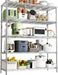 Hausvita Storage Shelves Heavy Duty, 48" L x 20" W x 72" H - Sweatfully