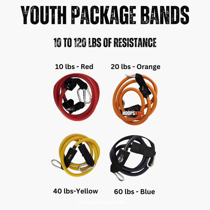 Vertical Blitz Resistance Bands | For All Ages | Shoulders to Heels - Sweatfully