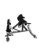 Back Extension Bench - Muscle D Fitness -  Premium Upholstery Lower Back, Roman Chair - Sweatfully
