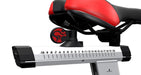 Life Fitness IC6 Indoor Cycle - Adjustable Handle Bars and Seat - Digital Display - Drink Bottle Holders - Sweatfully