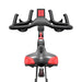 Life Fitness IC6 Indoor Cycle - Adjustable Handle Bars and Seat - Digital Display - Drink Bottle Holders - Sweatfully
