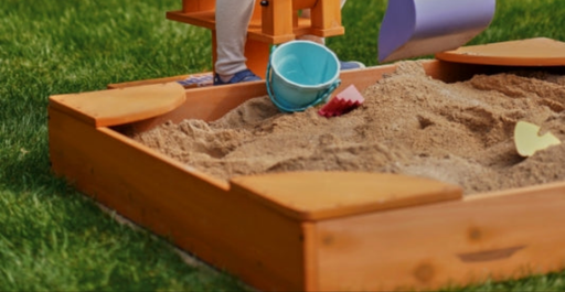 Avenlur Wooden Sandbox – Durable Outdoor Play Area, Perfect for Excavator - Sweatfully