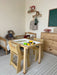 Cordia Wooden Kids Activity Table & Chair Set – Montessori-Inspired Desk for Play & Learning - Sweatfully
