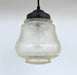 Amber Antique 1960's Glass PENDANT Light - Sweatfully