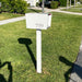 The Original UptownBox in ARCTIC WHITE - Modern Mailbox - Sweatfully