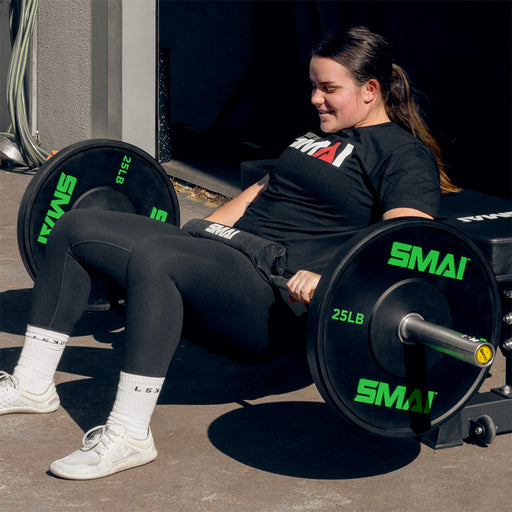HD Bumper Plates (Pair) - 25lb - Sweatfully