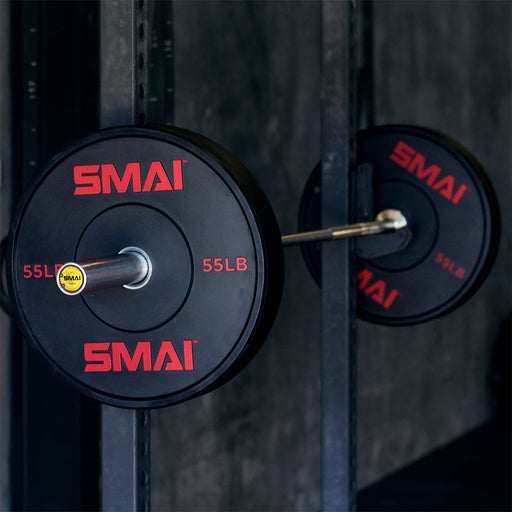 HD Bumper Plates (Pair) - 55lb - Sweatfully